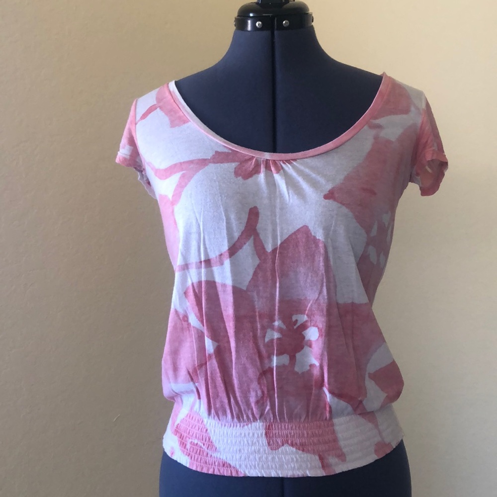 American Eagle smock bottom short sleeve top